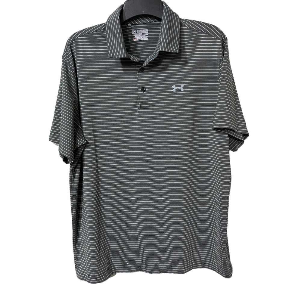 Under Armour Men’s Playoff Core Polo Loose Heat Gear Golf Shirt Size 2XL